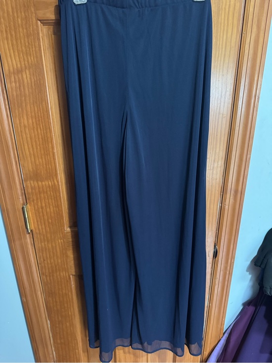 NorthStyle Pants - NorthStyle Wide-Leg Navy Palazzo Pants